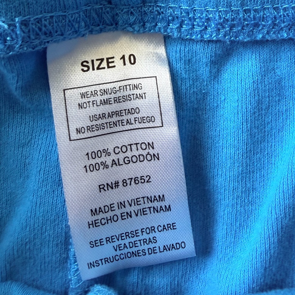 SUPER MARIO Blue Kids Pajama Shorts Set - Picture 3 of 3